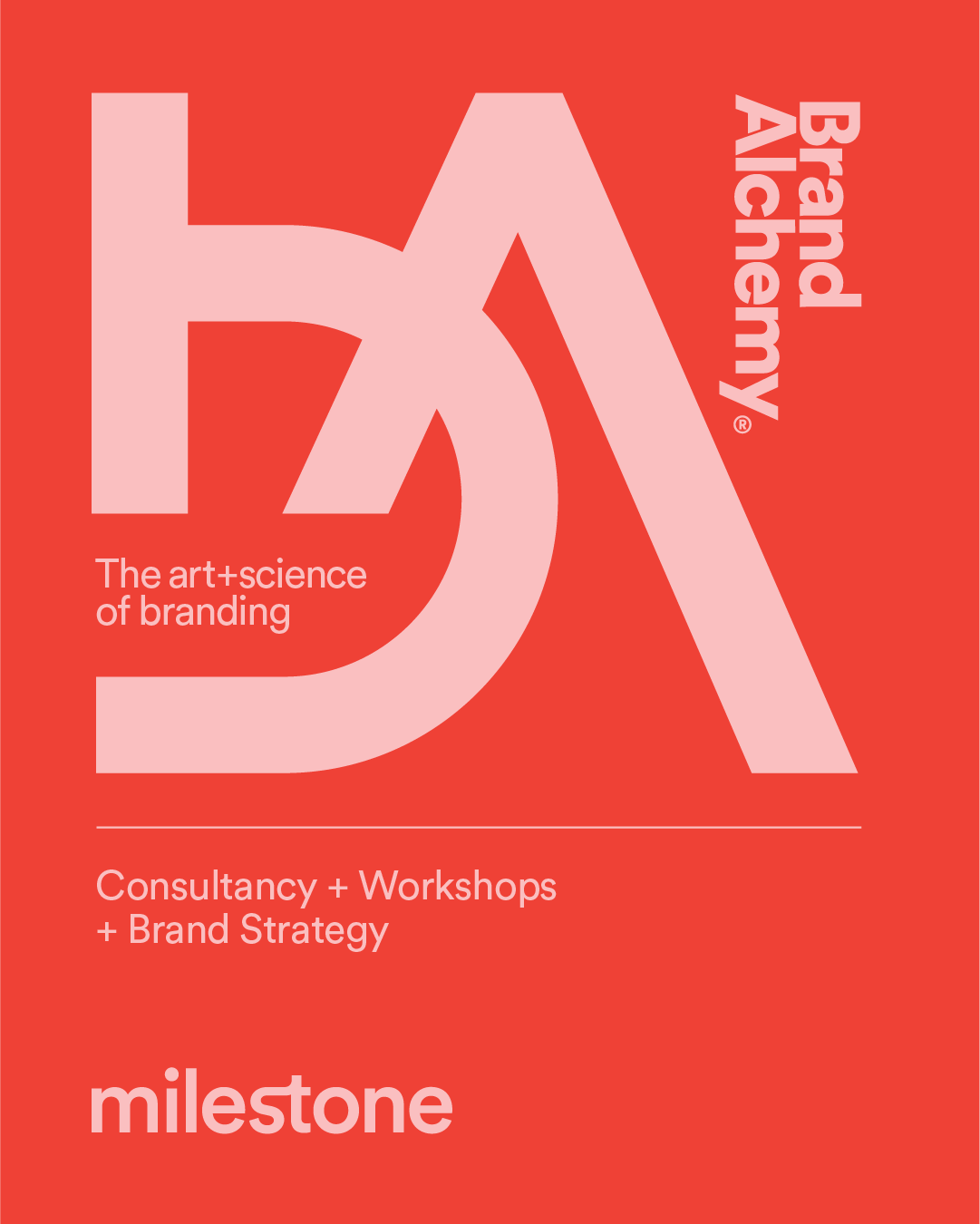 Graphic reads 'Brand Alchemy – the art + science of branding'